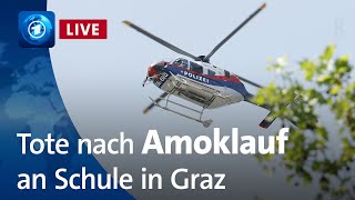 Thumbnail for Live: Lage nach Amoklauf an einer Schule in Österreich