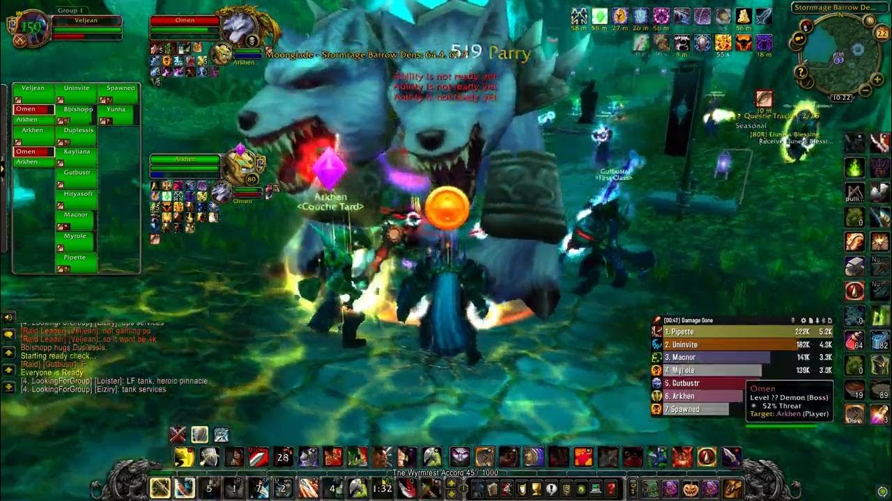 World of Warcraft Omen Raid Boss Lunar Festival 2023 Wrath of The Lich King Classic YouTube