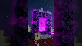 Minecraft Rtx: What If ~12 Nether Portal #Shorts