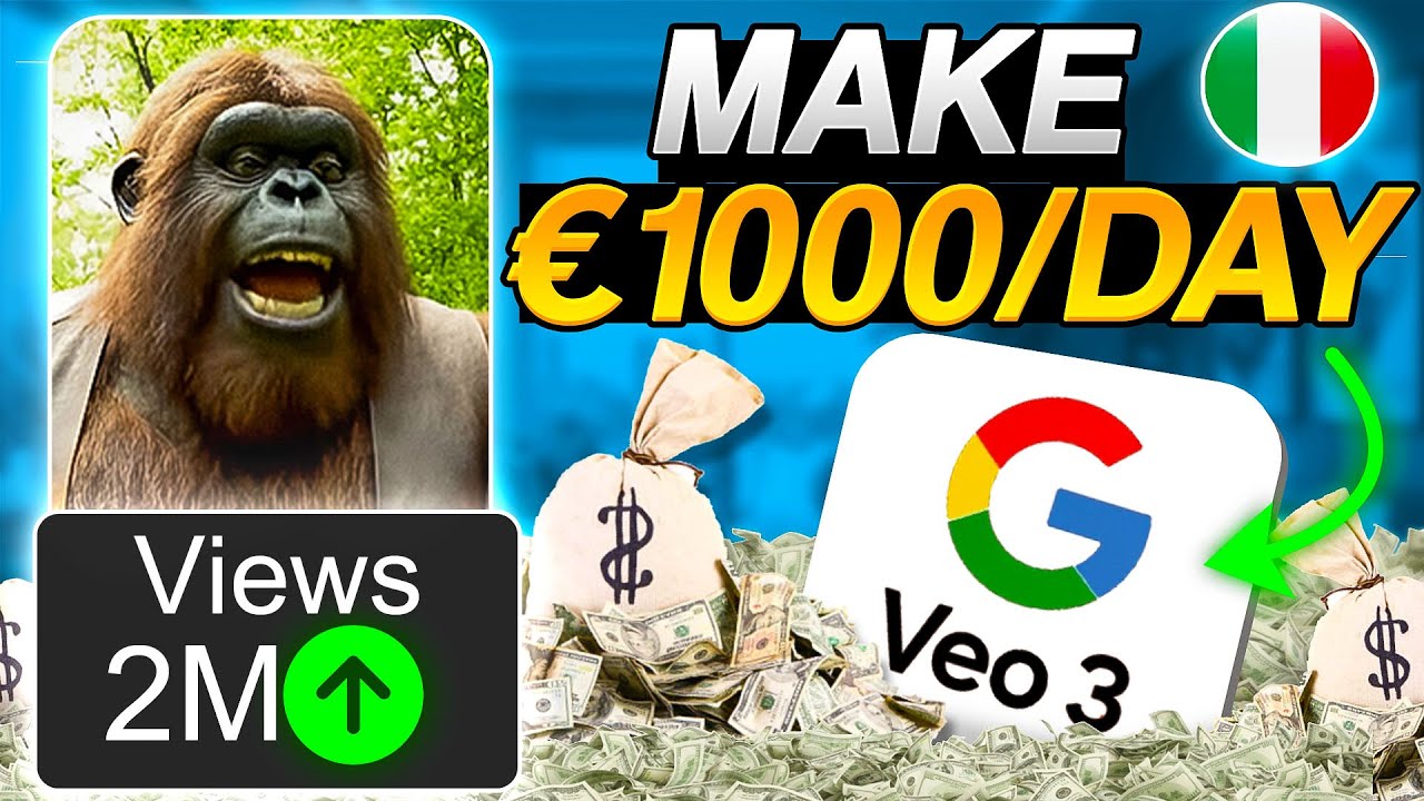 1000€ al Giorno SENZA Parlare, SENZA Mostrarti: Solo AI!"