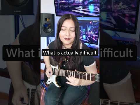 What People Think Is Difficult On Guitar VS What Actually Is 🎸😂