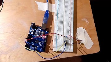 Piezo Sensor knock test using arduino