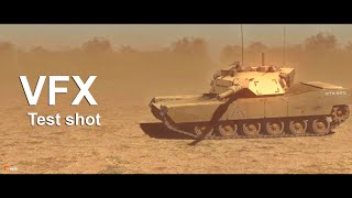 Tank VFX Compositing Test Shot  by ds_works