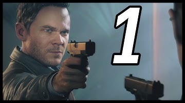 Quantum Break Gameplay Walkthrough Part 1 - THE NUMBER ONE KILLER IS TIME!
