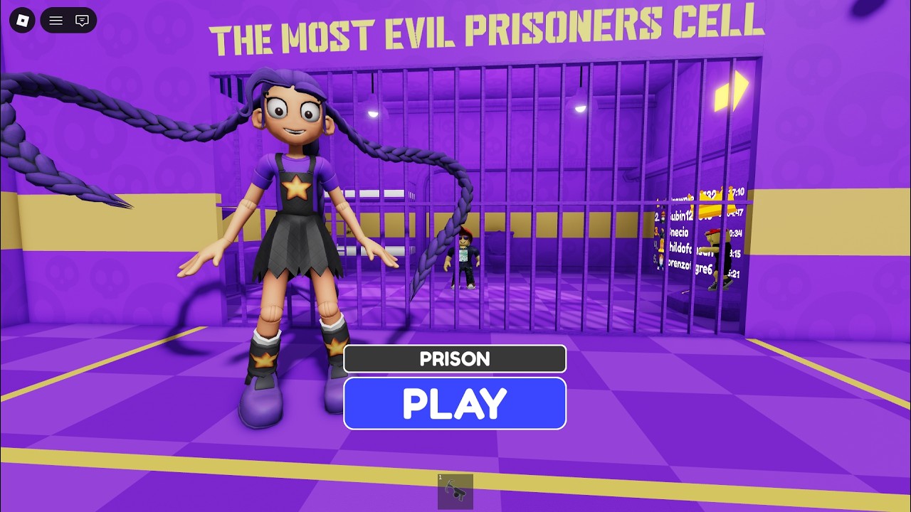 Lily Lovebraids Prison Run!! #roblox