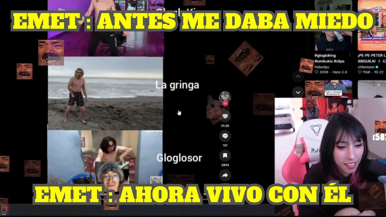 EMET REACCIONA A PETER LA ANGUILA DE GLOGLO PARA DEMOSTRAR QUE YA NO LE TIENE MIEDO