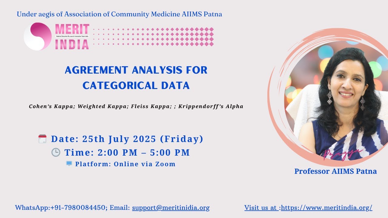 Categorical Data: Kappa_Weighted Kappa_Fleiss Kappa_Krippendroff Alpha_2
