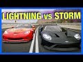 Lightning McQueen vs Jackson Storm!! (Forza Horizon 3 Online)