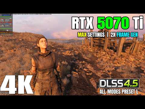 RTX 5070 Ti - Senua's Saga Hellblade II - 4K MAX - DLSS 4.5