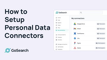 How to Setup Personal Data Connectors in GoSearch
