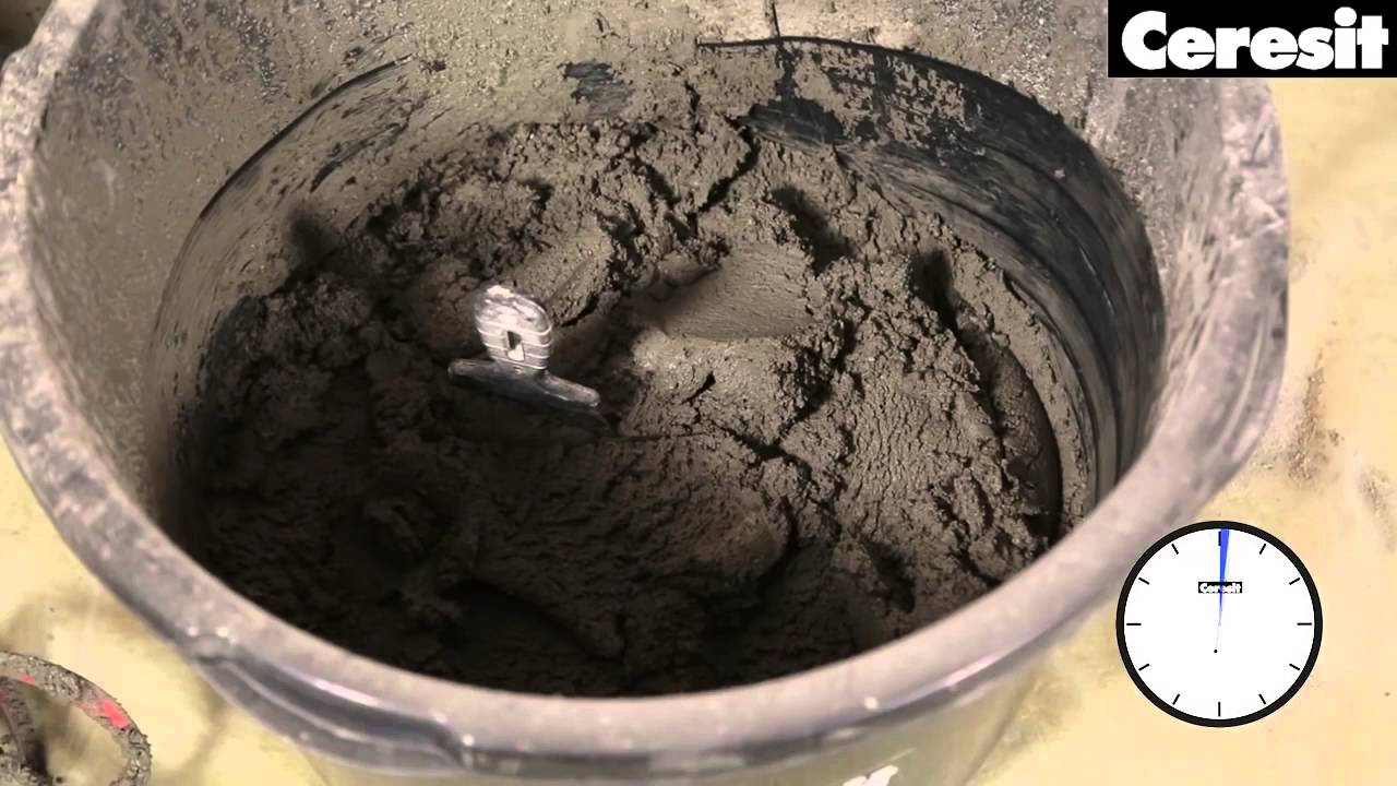 CERESIT Заливка стяжки плавающего пола по маякам - YouTube