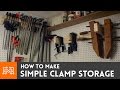 How to make 3 simple types of clamp storage How to make 3 simple types of clamp storage