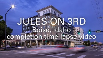 Opus Time Lapse: Jules on 3rd Apartments Completion