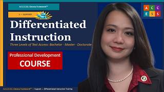 Where Does Differentiated Instruction Live in The Framework?