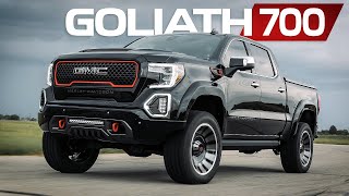 SUPERCHARGED 2020 Harley-Davidson GMC Sierra Truck! // GOLIATH 700 by Hennessey