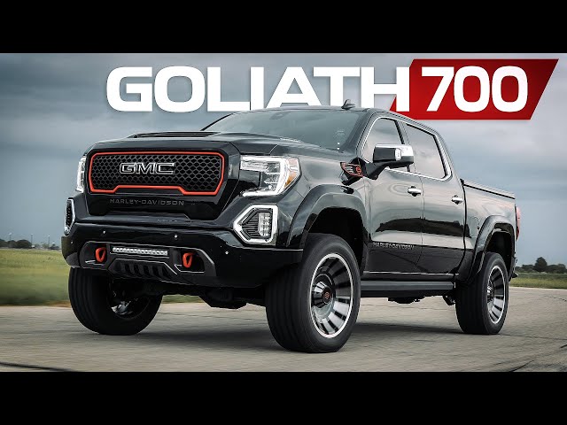 SUPERCHARGED 2020 Harley-Davidson GMC Sierra Truck! // GOLIATH 700