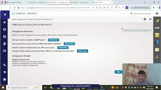 Shelly Cashman Excel 365 | Modules 4-7: SAM Capstone Project A | Rhodes Technical College