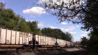 CSX E725 in Hi Def at Shenandoah Junction,WV on 10/5/14