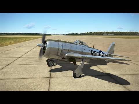 Видео: IL-2 Sturmovik Battle of Bodenplatte - P-47D-28 - взлёт и посадка