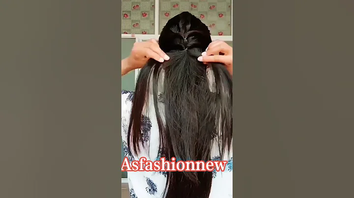"Effortless Beauty: Simple Hair Braiding Tutorial"#shorts