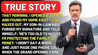 My Son-In-Law Drained My Home Equity And Forged My Signature To Open His Fake Business.