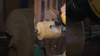 How to make a wooden mallet out of mulberry wood on the lathe
