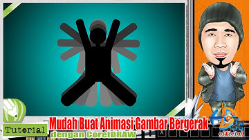 CARA MEMBUAT GAMBAR ANIMASI BERGERAK (GIF) DI CORELDRAW | Tutorial CorelDRAW |Animasi Video Bergerak