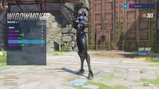 Widowmaker Emotes