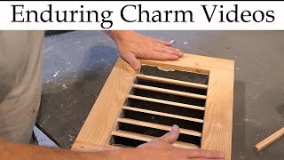 Rebuilding A Wood Gable End Vent by Enduring Charm LLC 1,023 views 10 months ago 10 minutes, 4 seconds