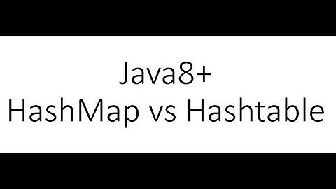 Java и структуры данных: главные отличия класса HashMap от класса Hashtable
