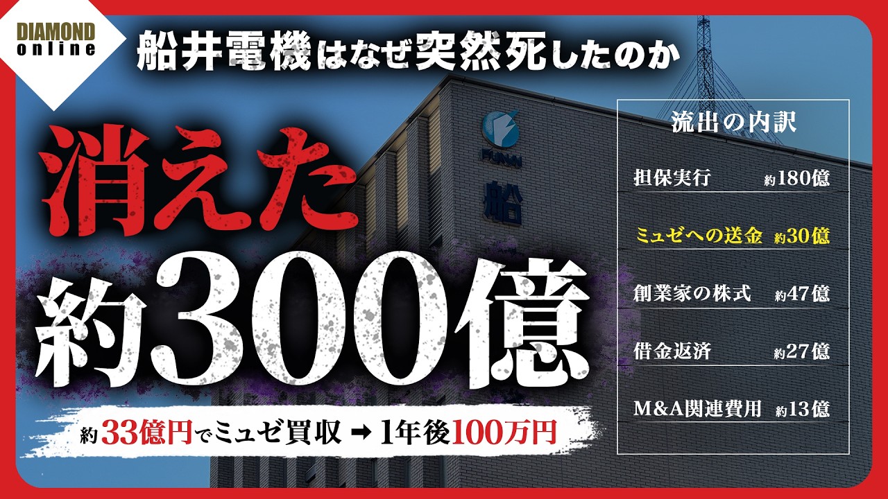 【“ミュゼ”と消えた300億円の真相】ソニーとも肩を並べた名門・船井電機はなぜ“社喰い”に遭ったのか