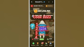 Memefi Secret Reward Combo Today | 08/09/2024 | Memefi 1,000,000 Coins Code
