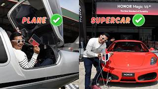 Honor Magic V6 Tarik Kapal Terbang, Ferrari, siap boleh Pull Up aku! [Durability Extreme Test]