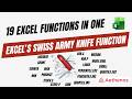 Excel's Swiss Army Knife Function - 19 Functions in one