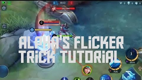 Alpha Revamp Flicker Trick Tutorial |MLBB| #shorts