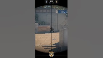 CRAZY AWP action 4k in overpass! 🔥 #gaming #fyp #shorts #games #cs2 #counterstrike