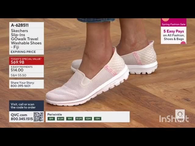 Skechers GOwalk 2 Mesh Lightweight Slip-on Shoes - Axis on QVC