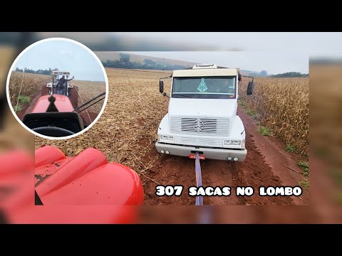 Rain and a broken-down truck is trouble