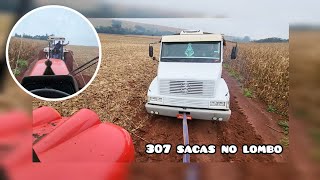 Rain and a broken-down truck is trouble