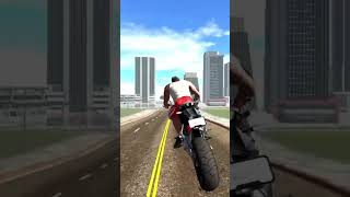 Indian bikes driving 3d game Mini duke bike police fight 😱 #shorts