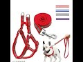 Adjustable Dog Harness & Leash Set – Comfortable No-Pull Pet Walking Belt #DogHarness#PetAccessories