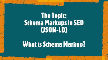 Schema Markup Structured Data