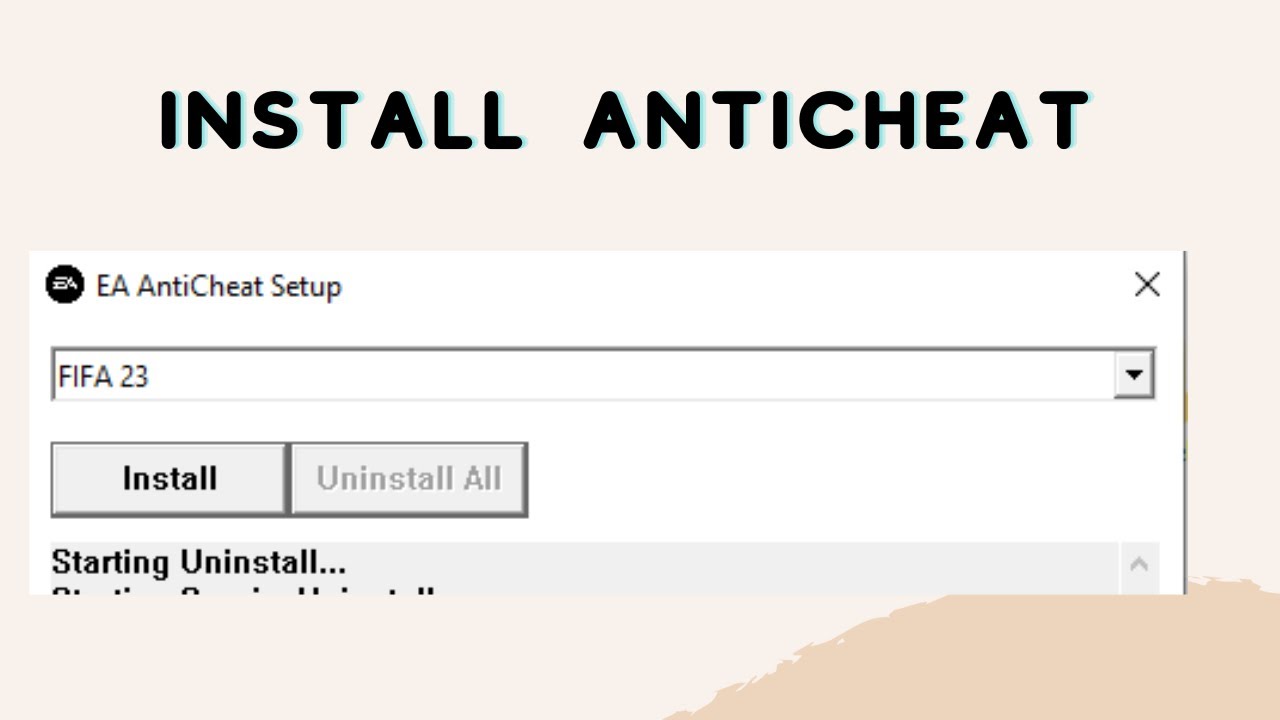 FIFA 23 Anti Cheat Error - como corrigir?