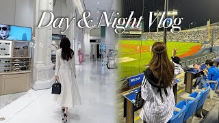 eng) 낮과 밤의 하지🌙 가을을 즐기는 법 🍂🧸🤎 야구 직관, 라운딩 ⛳️ 무화과 촉촉립🫧 추석맞이 비숑떡, 토끼떡 만들기₍ᐢ..ᐢ₎♡̷🐰