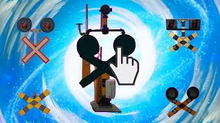 Animated Railroad Crossing Fumikiri Anime