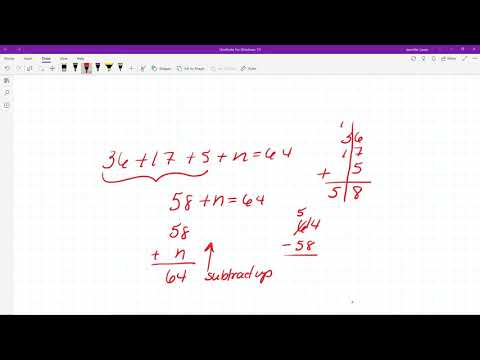 M76: Missing numbers in Addition and Subtraction