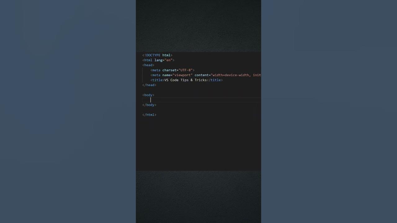 Vs code tips and tricks To create multiple html elements using ...