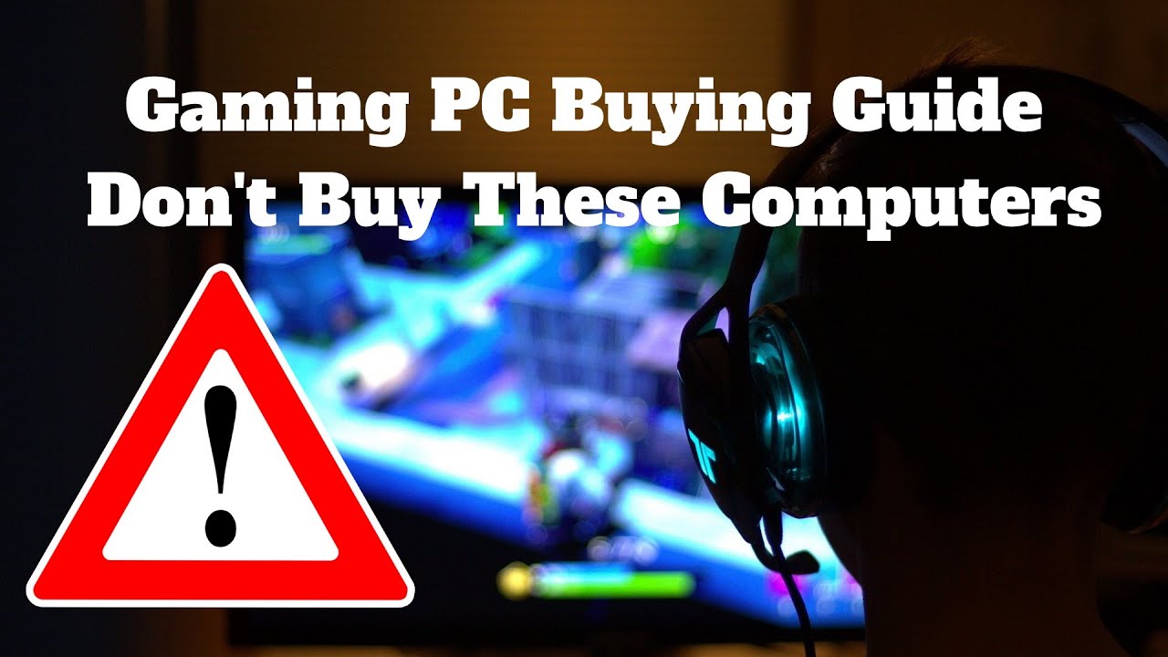 DON'T Buy These GAMING PC's on  