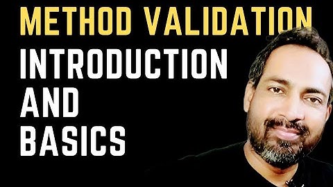 METHOD VALIDATION I INTRODUCTION I HINDI