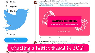 How to create a twitter thread in 2021 on PC and Mobile | Twitter tutorial